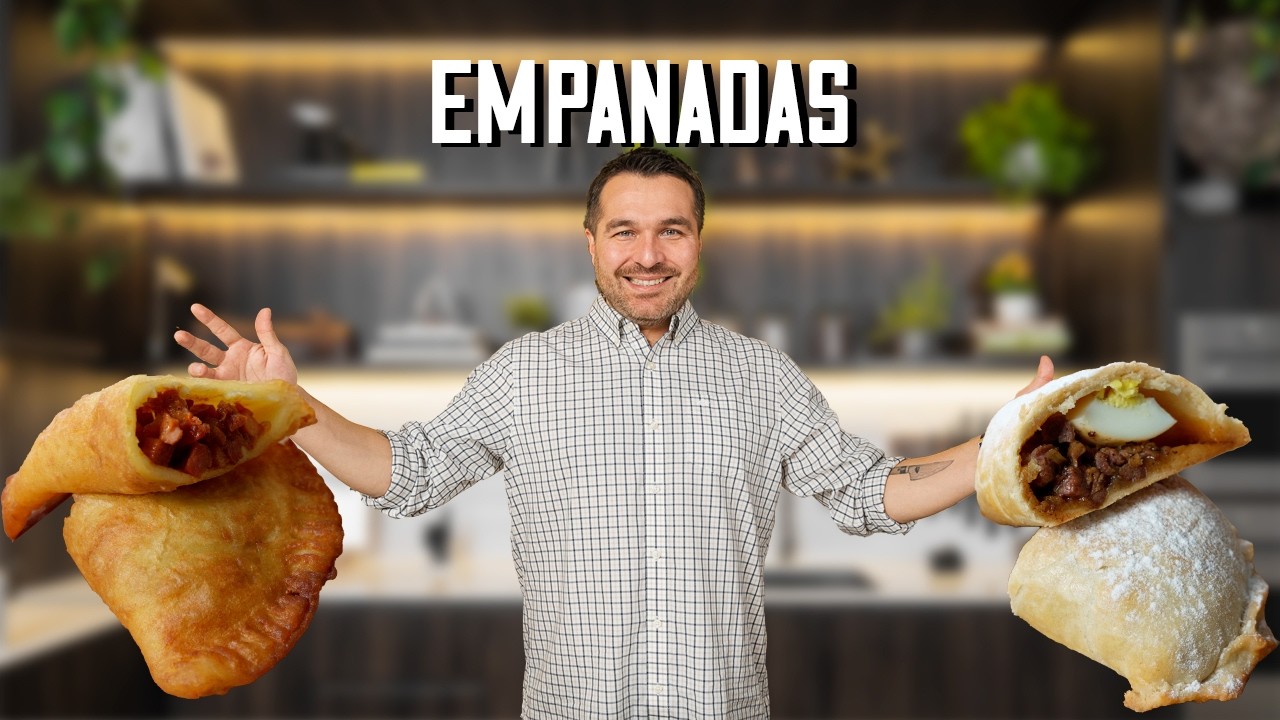 Beef Empanadas and Yuca Empanadas with Cecina