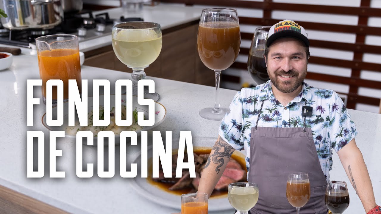 3 Essential Kitchen Stocks: Light Chicken, Dark Beef & Shellfish American Sauce