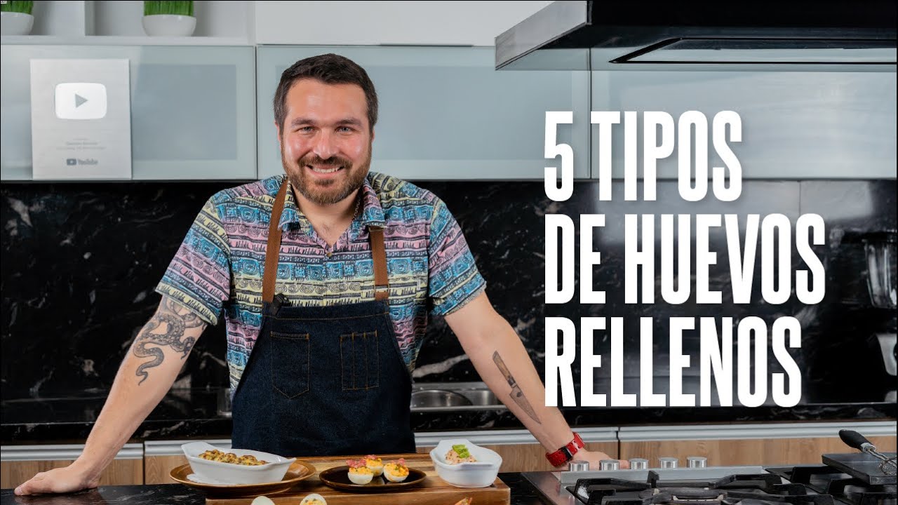 5 Types of Stuffed Hard-Boiled Eggs