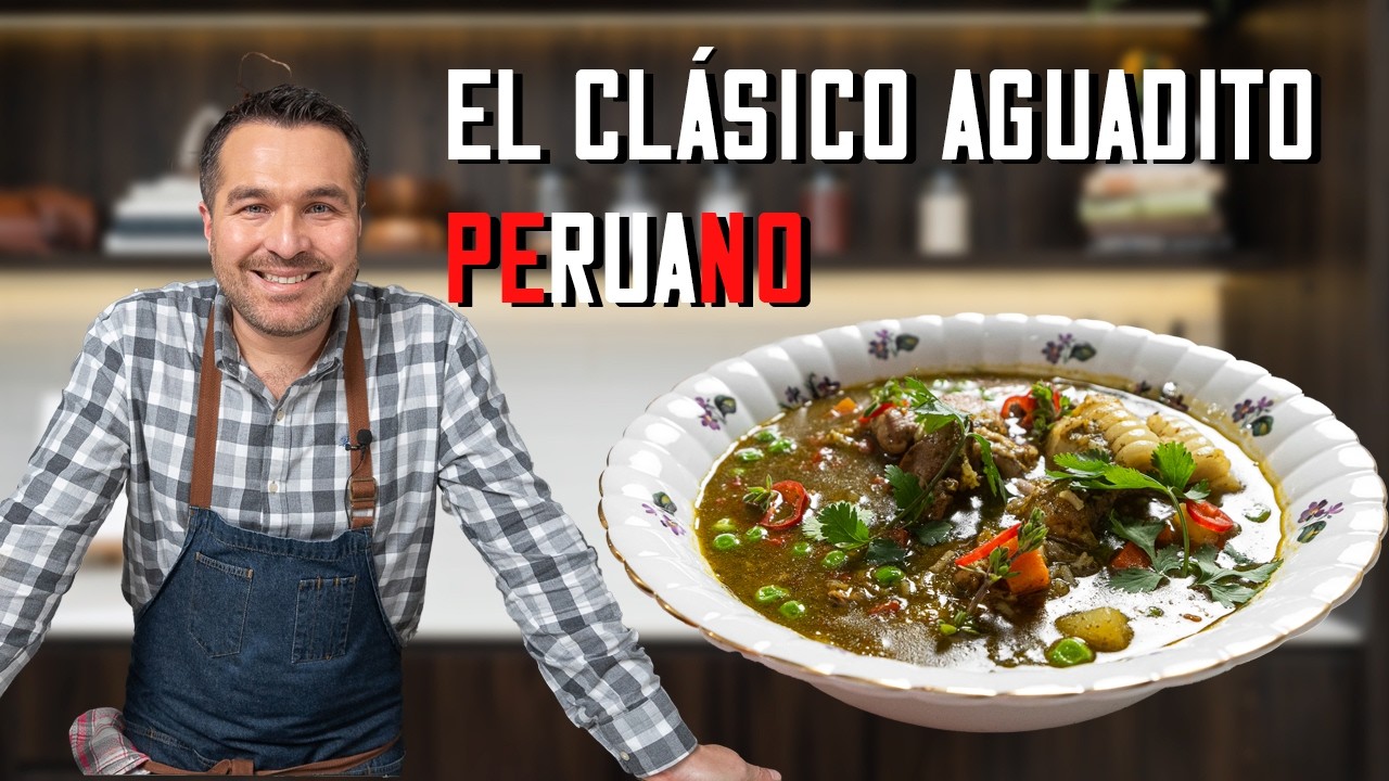 Peruvian Chicken Aguadito (Chicken and Rice Soup)