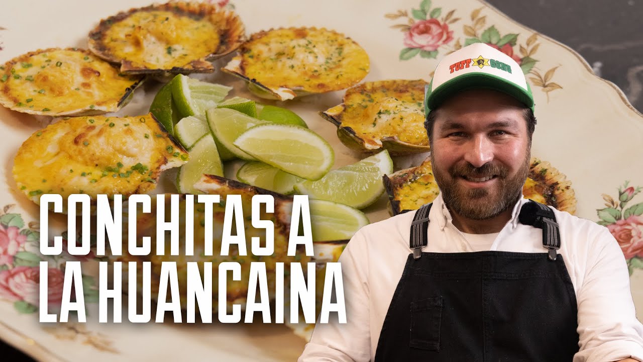 Huancaina-Style Gratinated Scallops