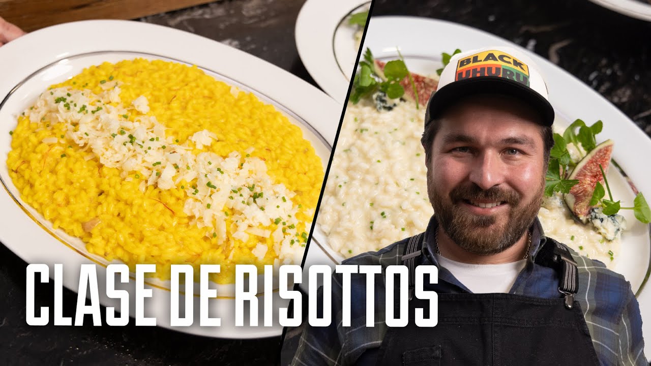 Two Classic Risottos: Milanese & Four Cheese