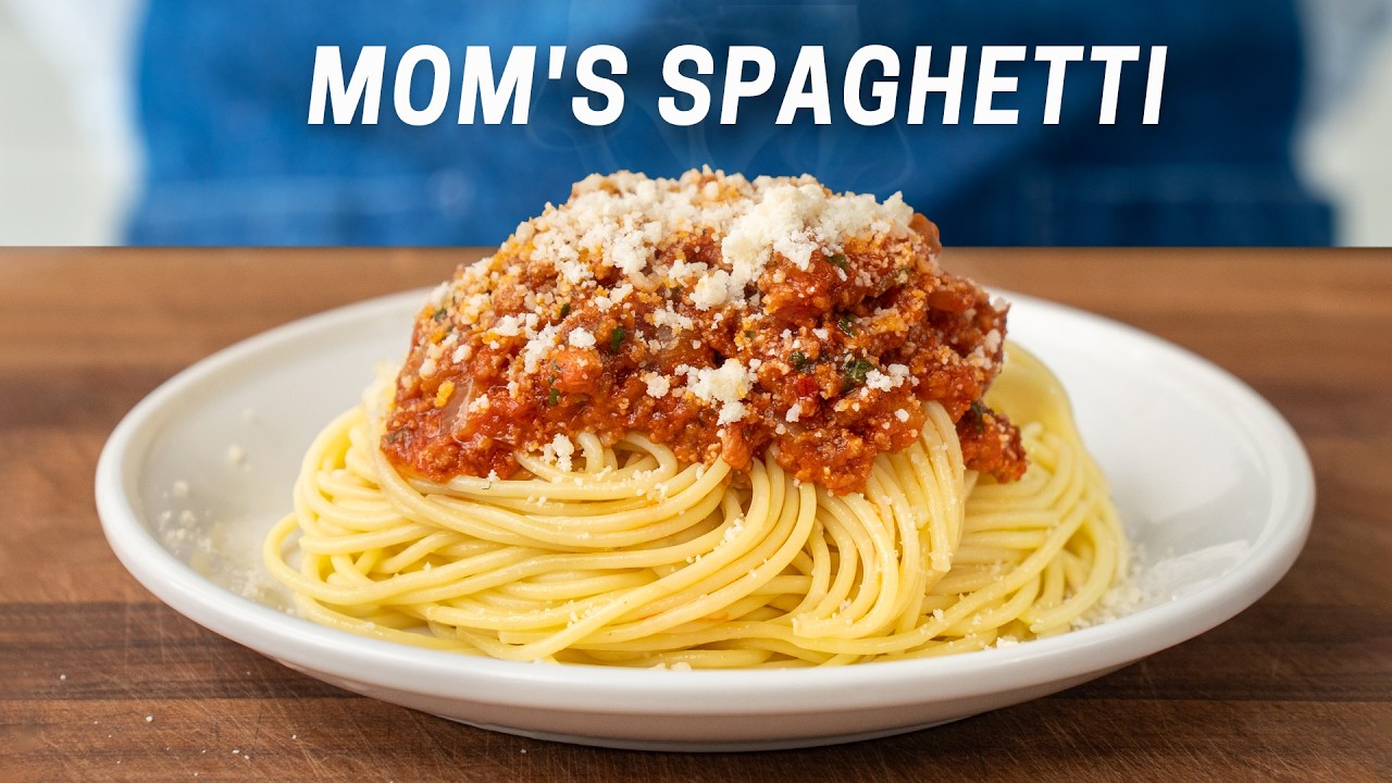 Midwestern Mom Spaghetti with Meat Sauce