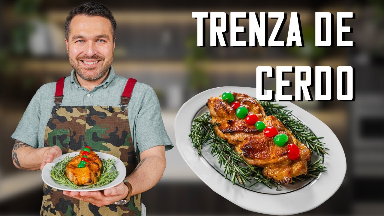 Christmas Pork Braid (Trenza de Cerdo Navideña)