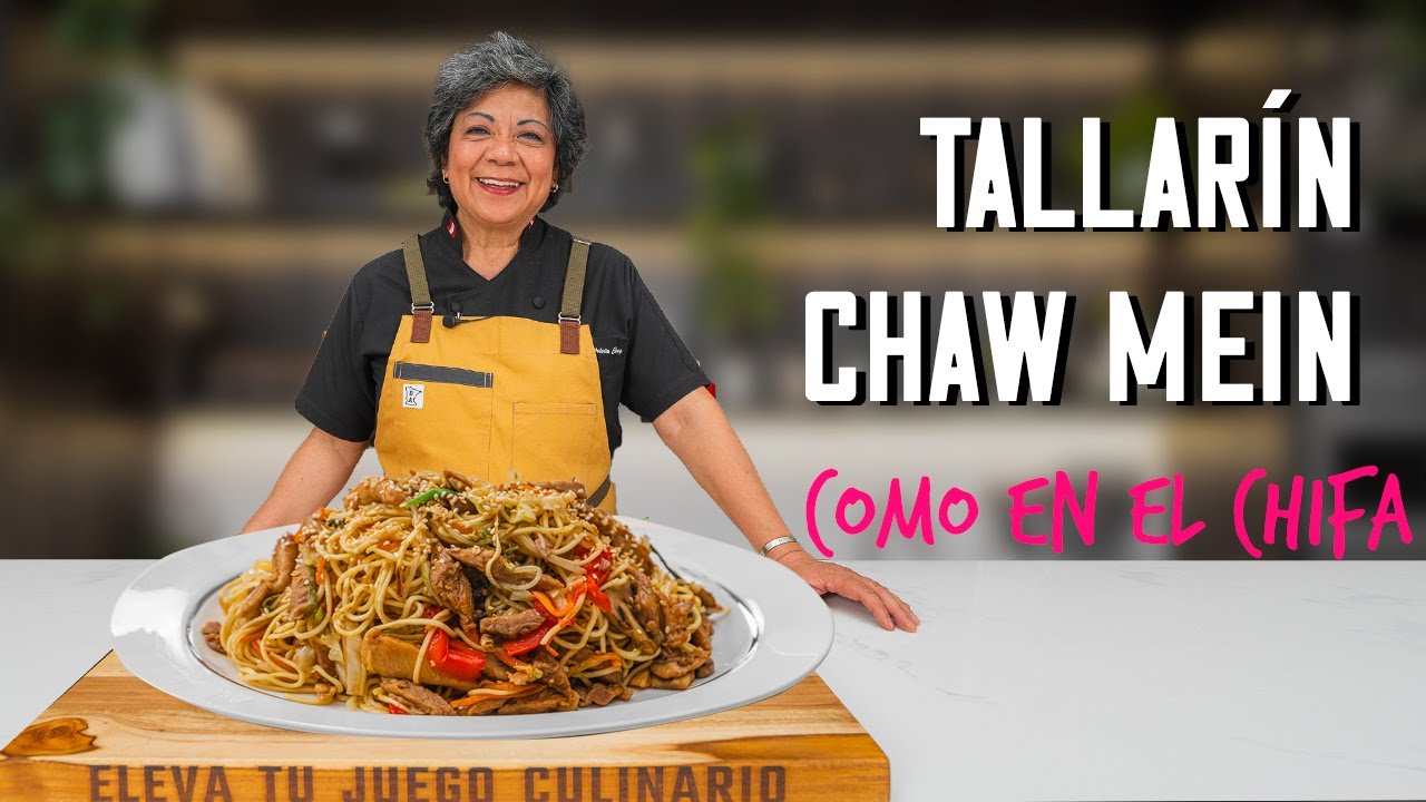 Festive Chow Mein (Tallarin Chaimin) with Chicken and Chasu Pork