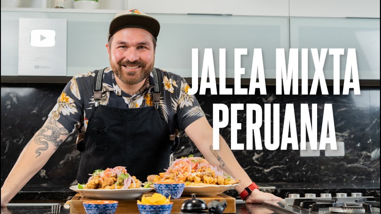 Peruvian Mixed Seafood Jalea (Jalea Mixta)