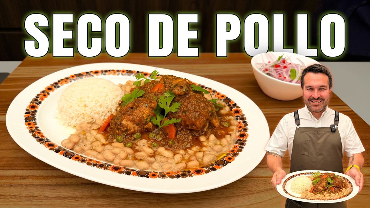 Peruvian Seco de Pollo (Cilantro Chicken Stew)