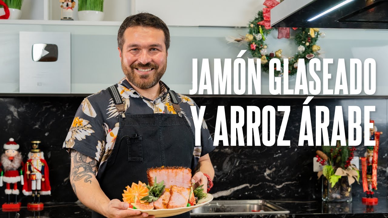 Glazed Ham with Arabic Rice