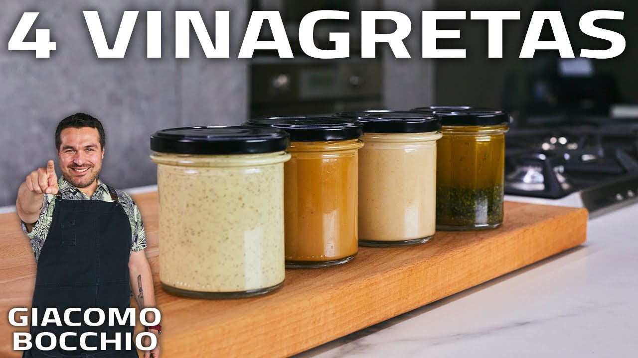 4 Vinaigrettes for Your Salads