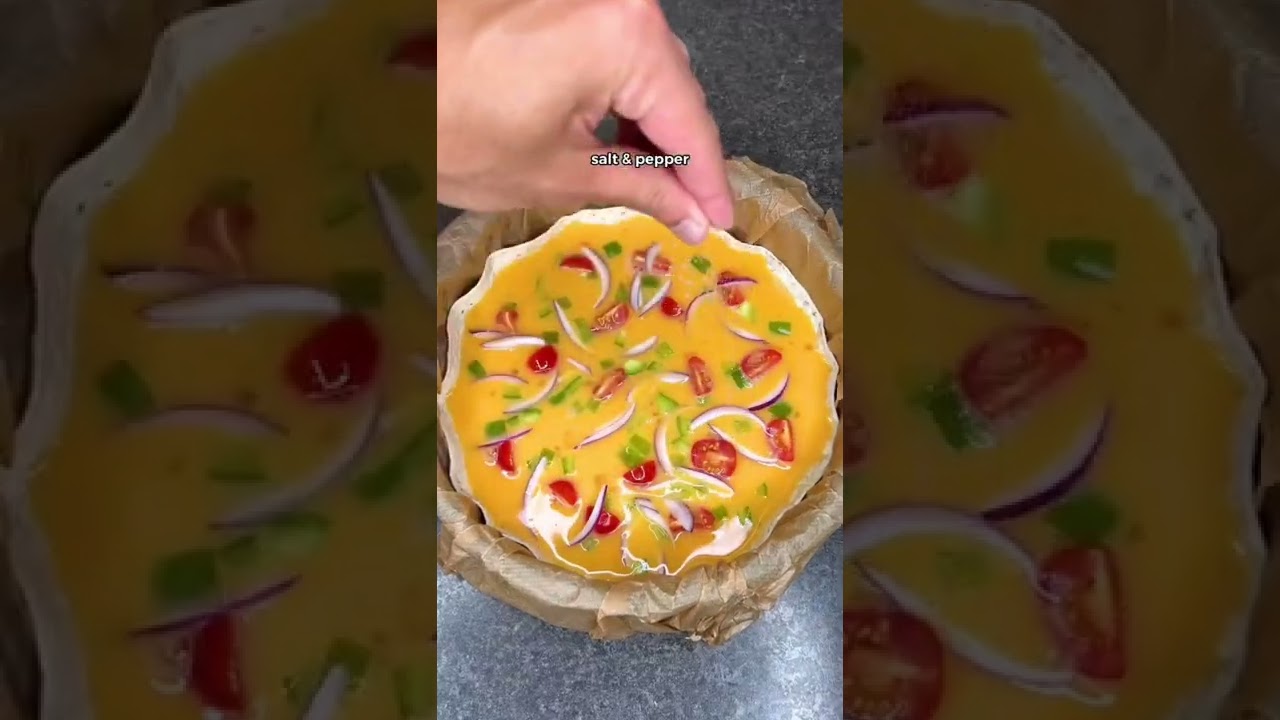 Easy Healthy Breakfast Egg Tortilla Bake