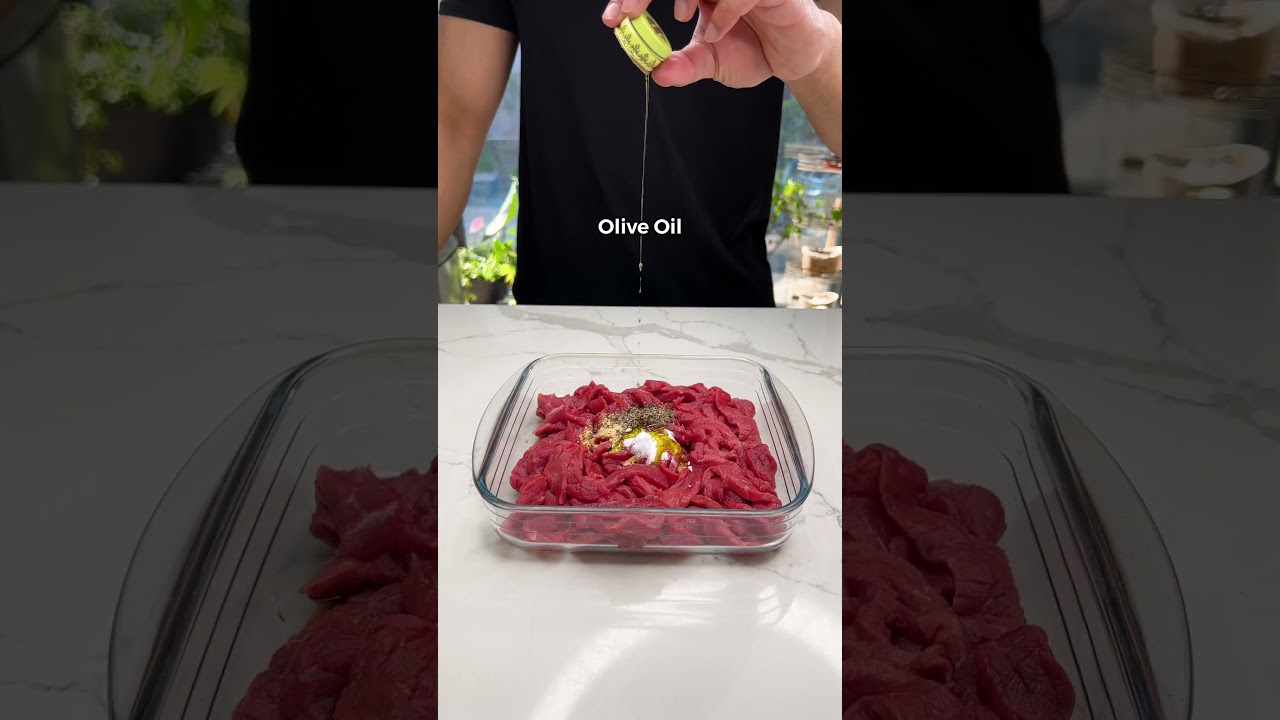 High Protein Mongolian Beef Noodles