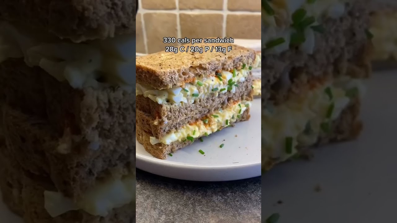 Healthy Egg Salad Sandwich