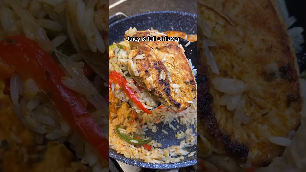 One Pot Cajun Chicken and Rice