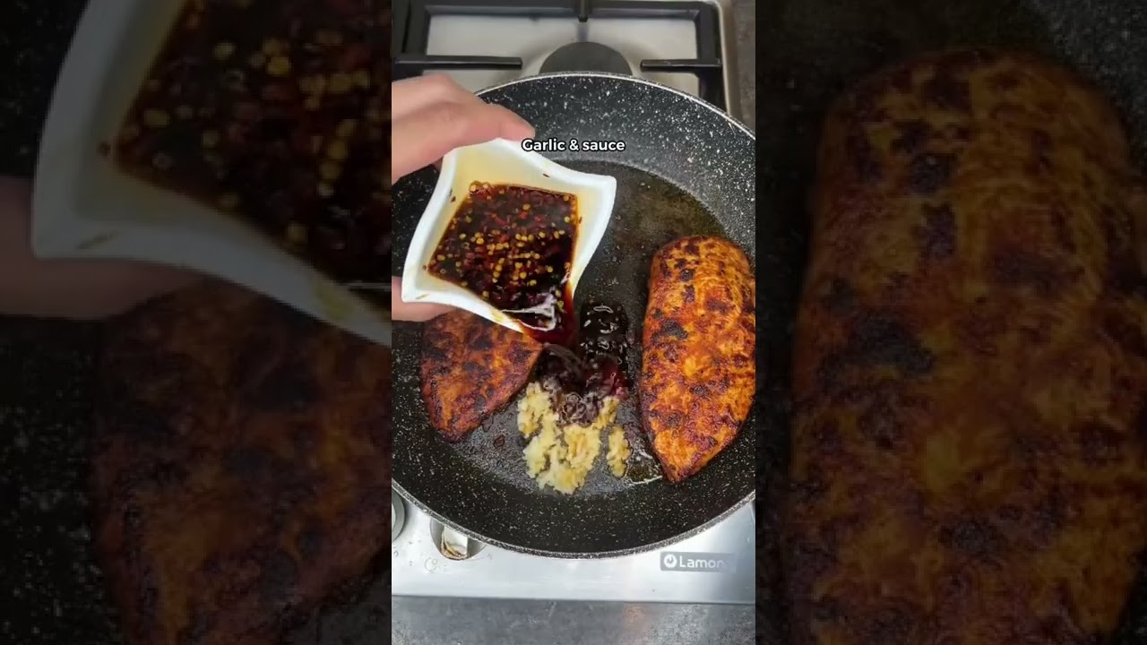 Honey Garlic Chicken with Rice