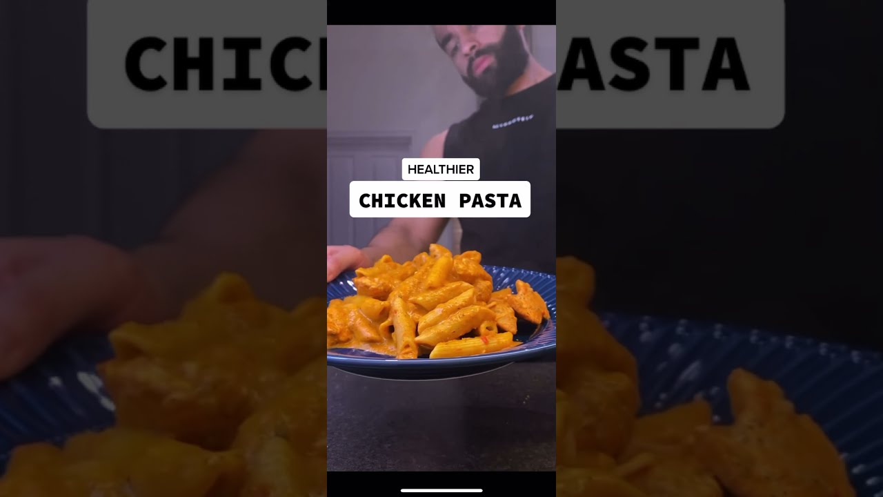 Healthier Creamy Chicken Pasta