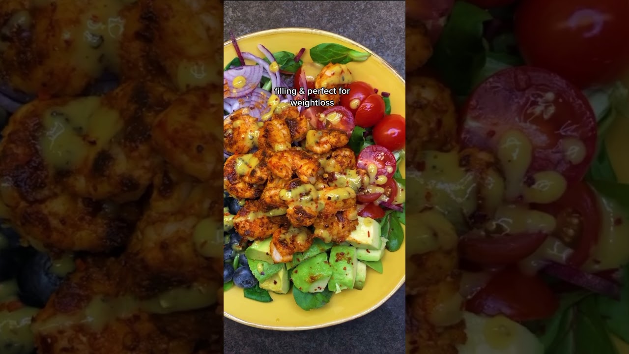 High Protein Shrimp Salad