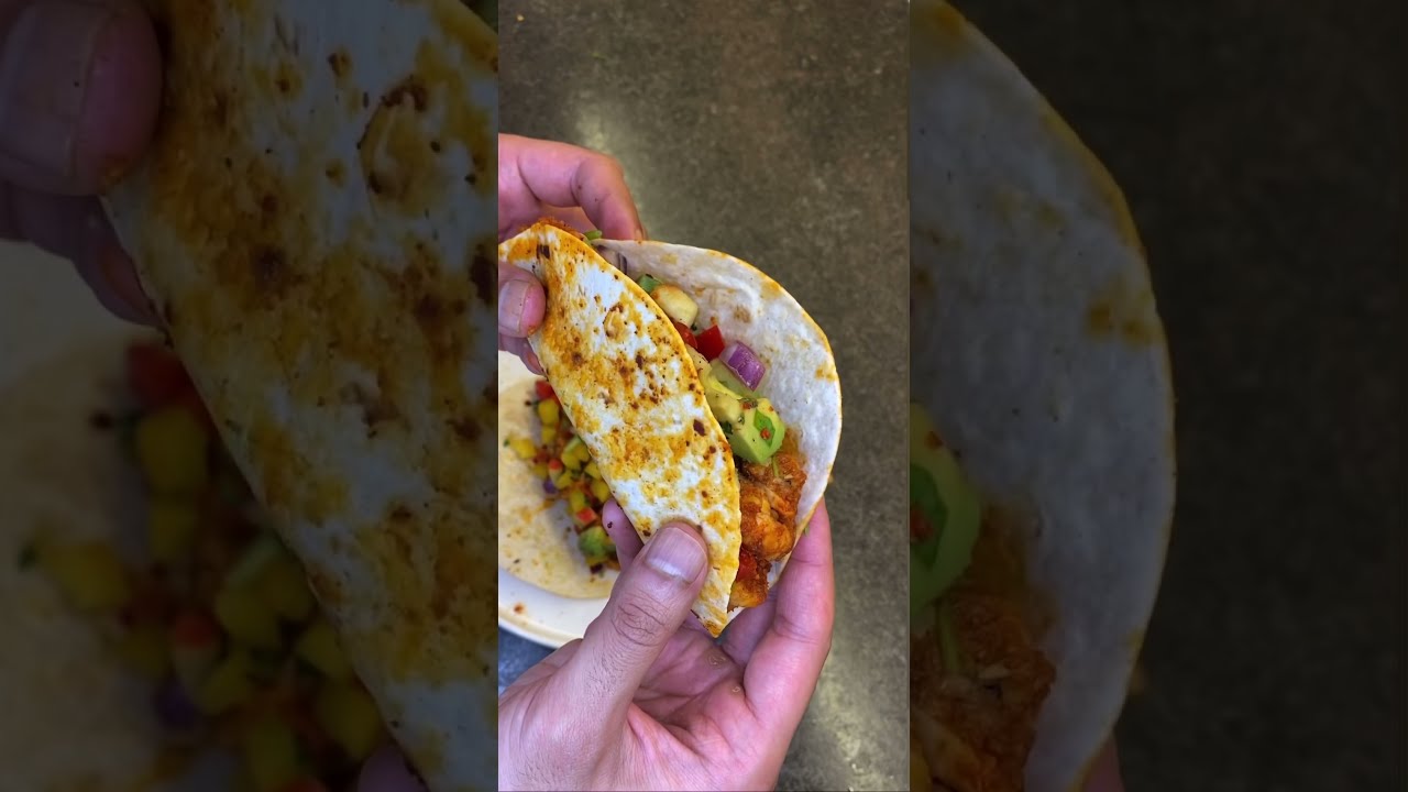 Healthy Low-Carb Shrimp Tacos with Avocado Salsa