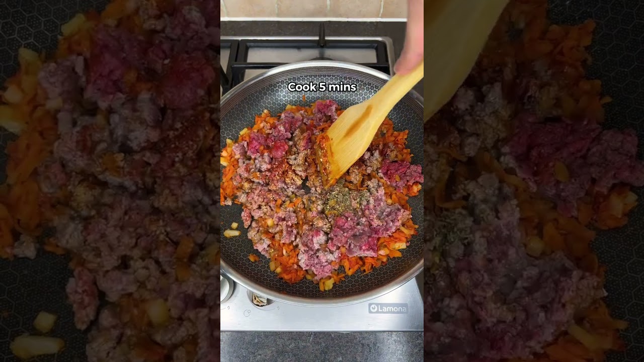 High Protein Cheesy Bolognese Tacos