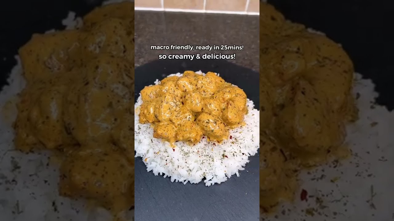 High Protein Creamy Chicken
