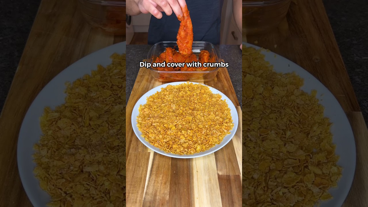 High Protein Crispy Chicken Wraps