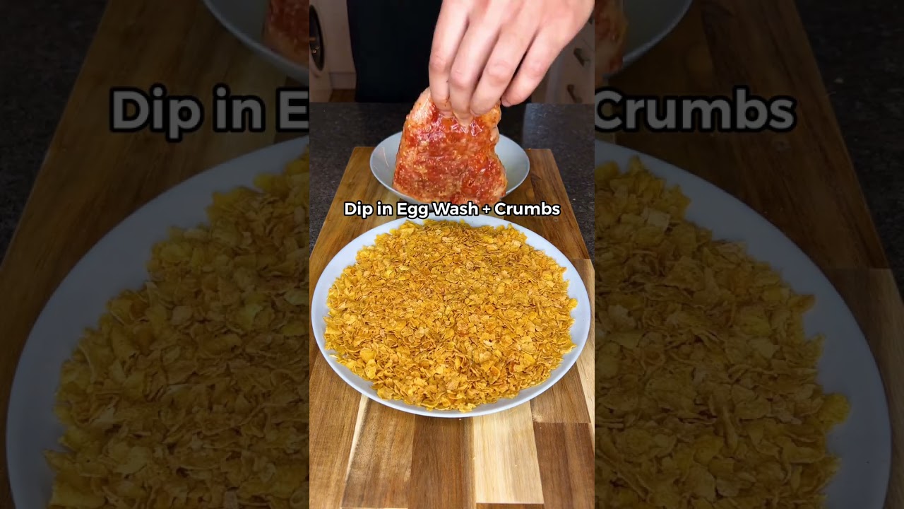 High Protein Korean Fried Chicken Burger