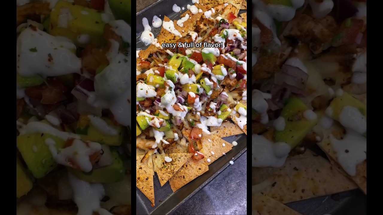 High Protein Loaded Nachos