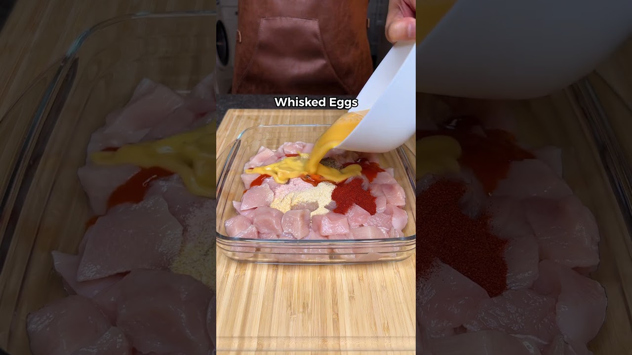 Spicy Honey Crispy Chicken Mac N Cheese