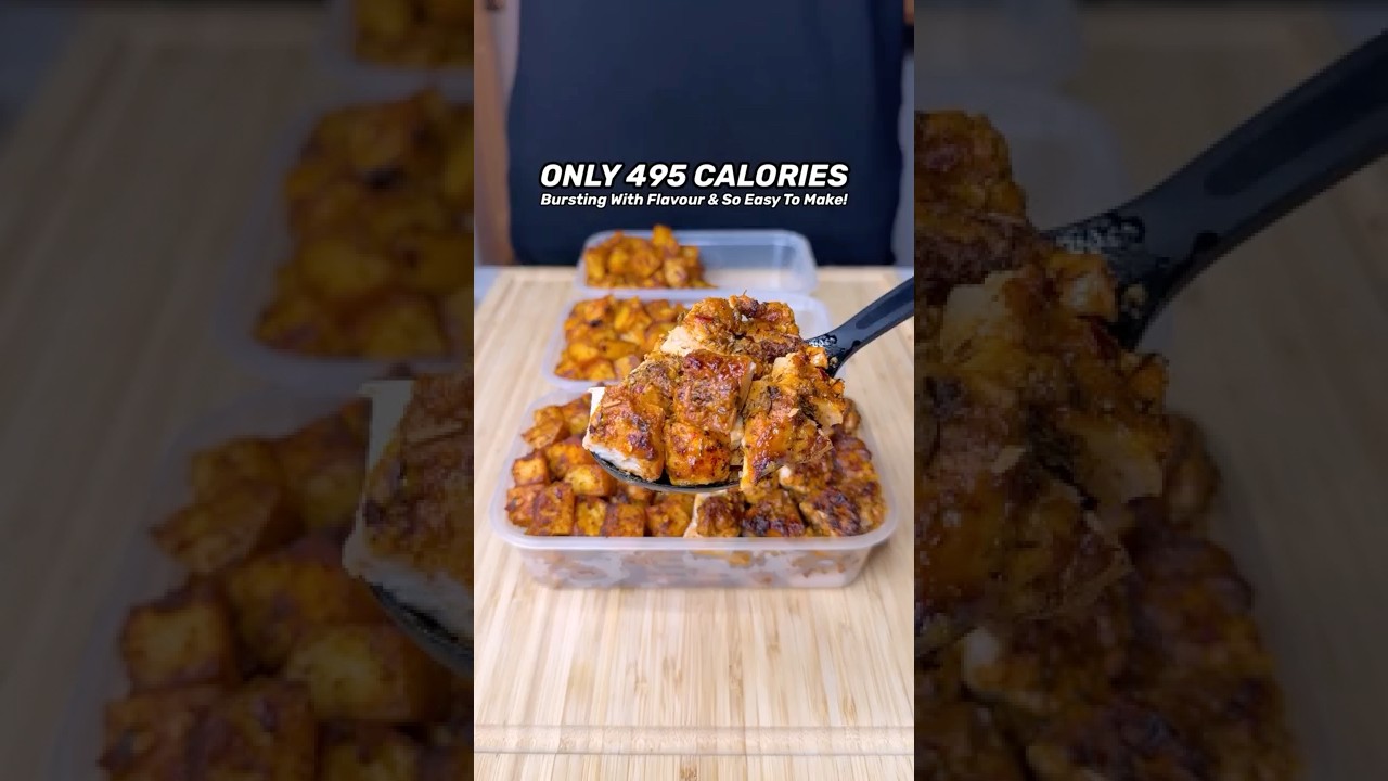 Lemon Garlic Chicken with Crispy Potatoes