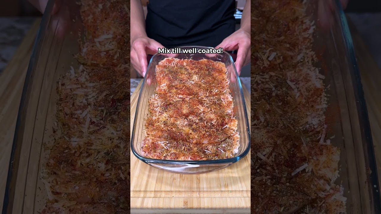 Garlic Parmesan Chicken with Creamy Mashed Potatoes