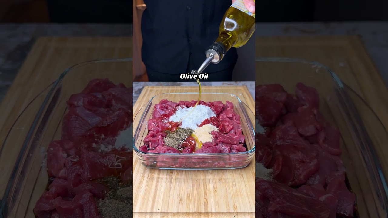 Black Pepper Beef Garlic Fried Rice