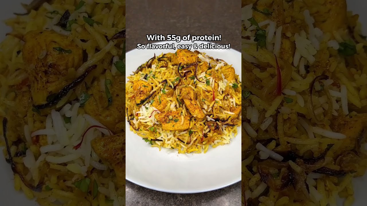 Low Calorie Chicken Biryani