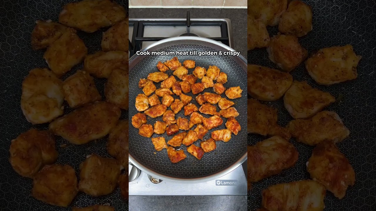High Protein Crispy Orange Chicken