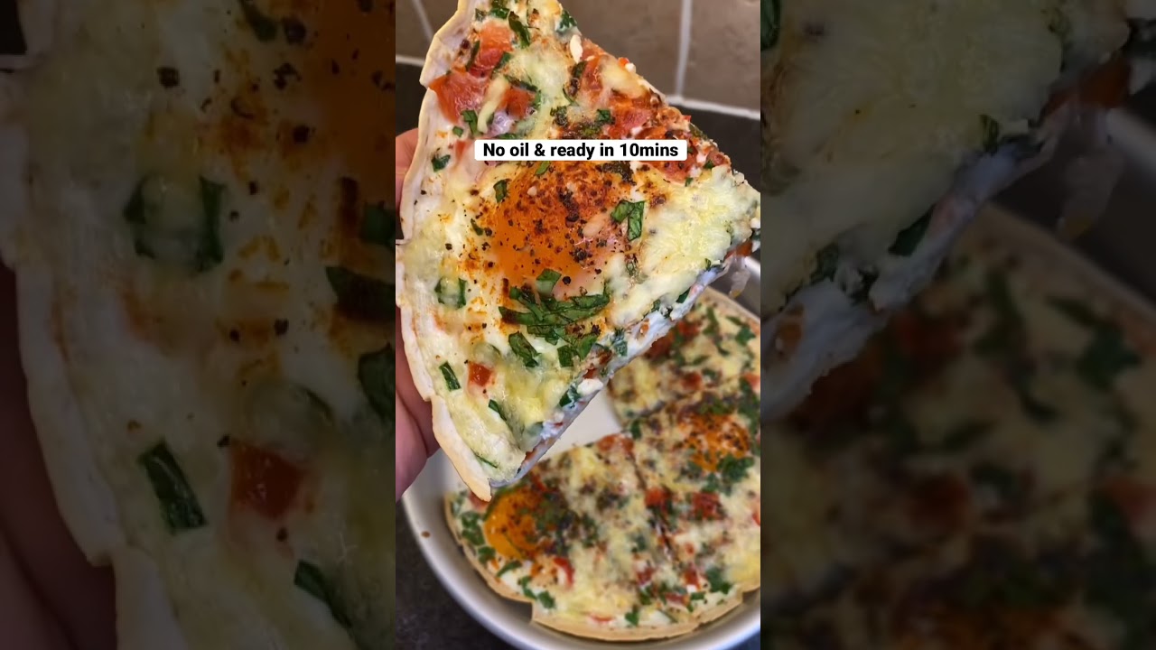 Easy Baked Egg Tortilla Breakfast