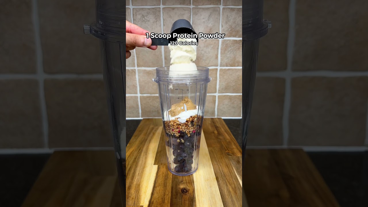 High Protein Creamy Breakfast Smoothie