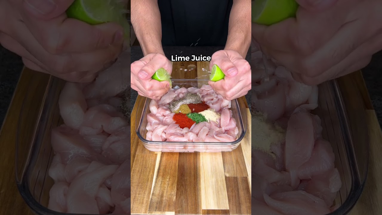 High Protein Chicken Fajita Wraps