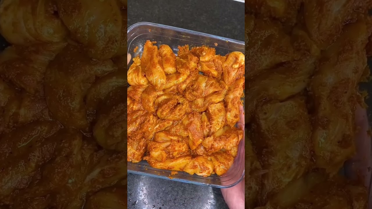 High Protein Chicken Shawarma with Crispy Fries