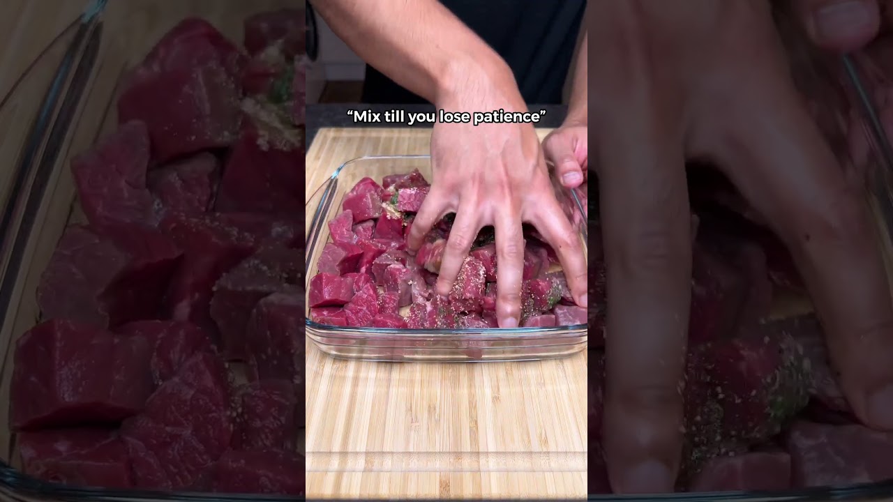 Garlic Butter Steak Bites and Crispy Potatoes