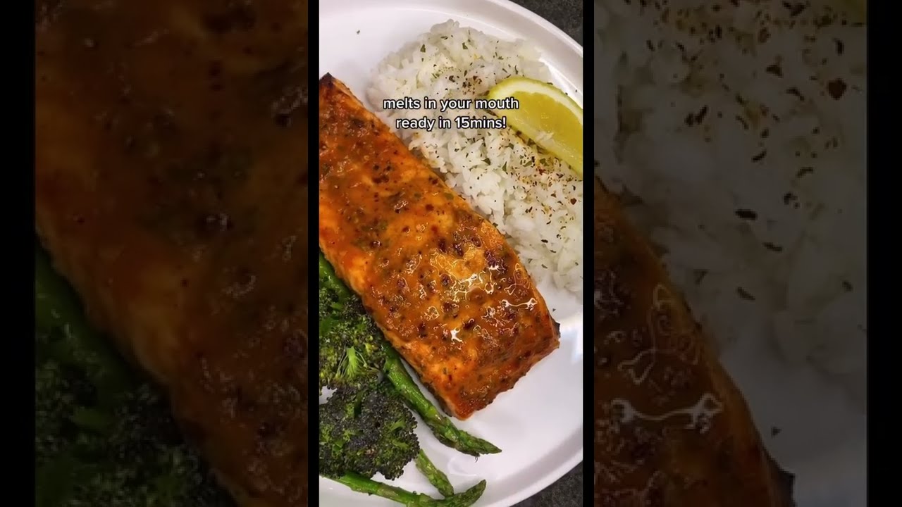 Easy Healthy Salmon & Rice