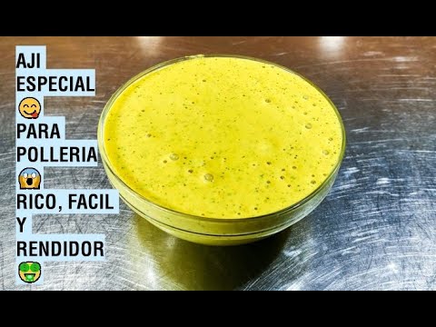 Special Chicken Rotisserie Sauce (Ají de Pollería)
