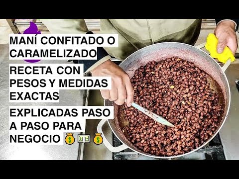 Candied Peanuts (Maní Confitado / Garrapiñado) for Business