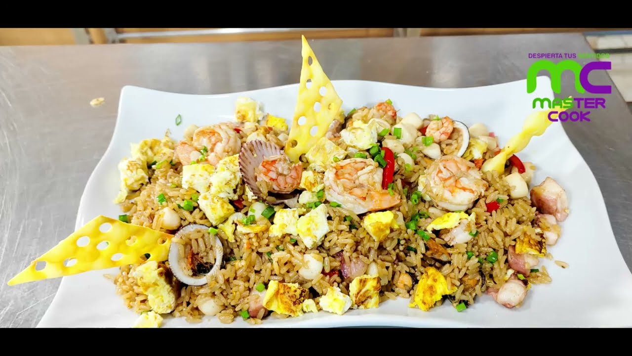 Seafood Chaufa (Chaufa de Marisco)