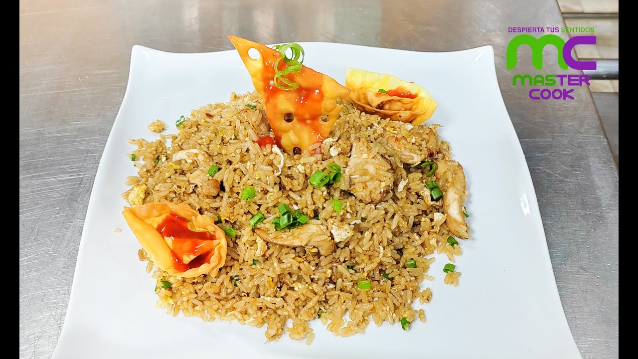 Chicken Chaufa — Plate-Service (Carta) Version
