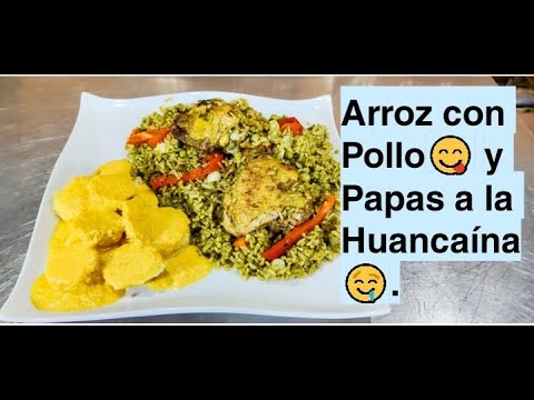 Arroz con Pollo for Business — Peruvian Chicken Rice with Huancaína Potatoes