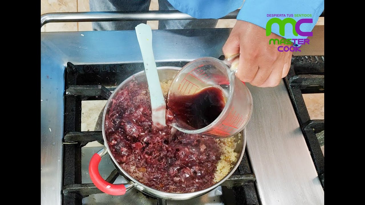 Purple Rice for Christmas / New Year (Arroz Morado)