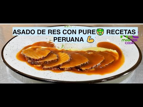 Peruvian-Style Beef Roast with Mashed Potatoes