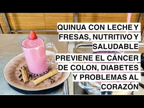 Quinoa and Strawberry Nutritious Shake