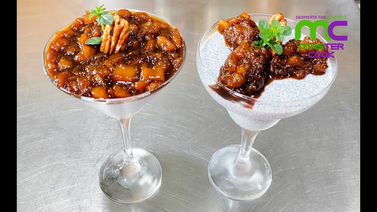 Chia Pudding with Piña Colada (Homemade Coconut Milk & Pineapple Jam)