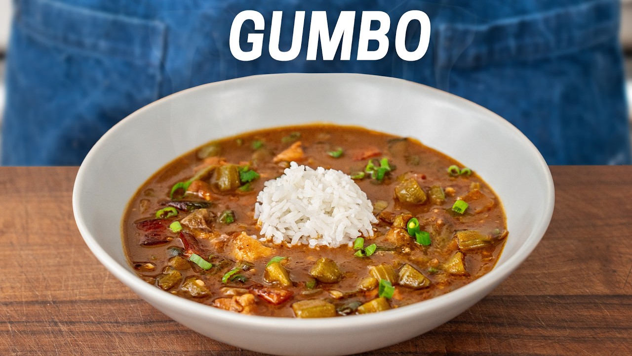 Cajun Chicken and Andouille Sausage Gumbo
