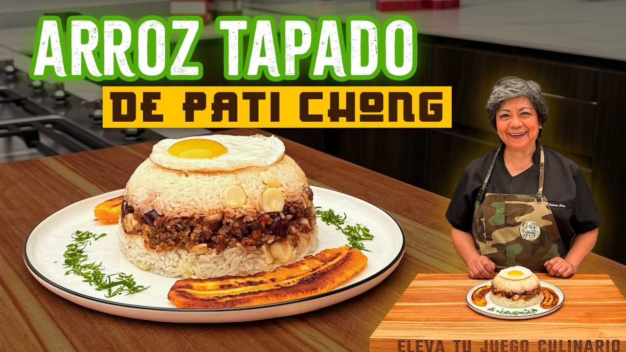 Arroz Tapado Criollo (Stuffed Rice Dome)