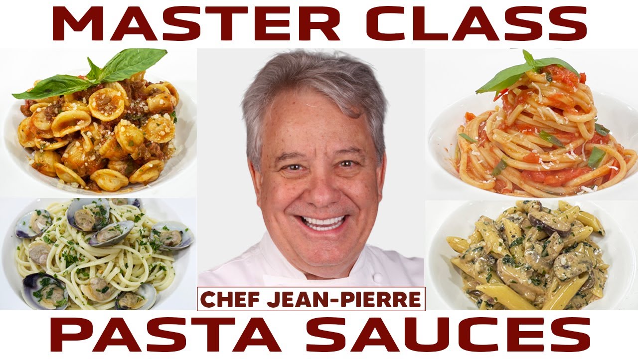 Pasta Sauce Master Class: 5 Classic Sauces (Mac & Cheese, Bolognese, Pomodoro, Creamy Mushroom, Linguini Clam)